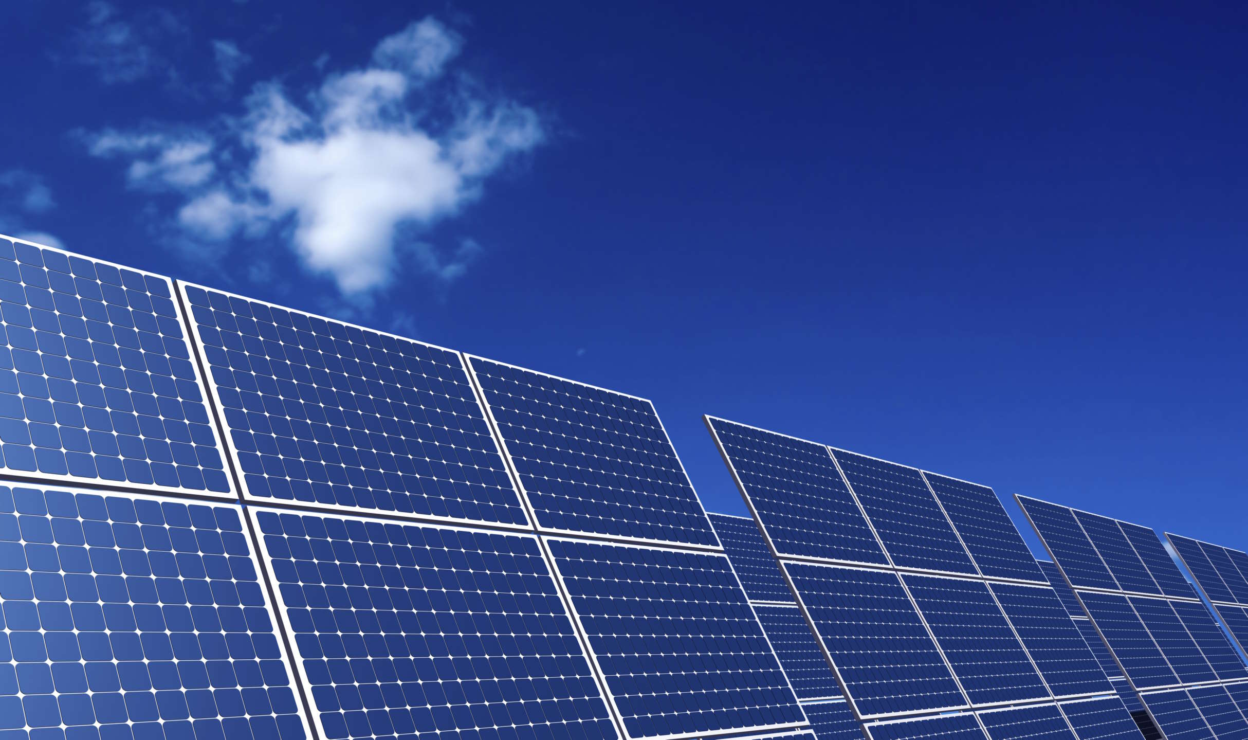 Panneaux solaires, photographie du site ENERSA